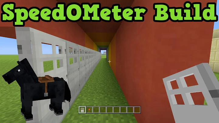 Minecraft Xbox 360 / PS3: Get The Best Horse - SpeedOMeter Build Guide