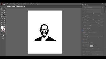 How to Convert an Image to Vector in Adobe Illustrator 2025 (GRAFFITI LOOK) - Image Trace Tool