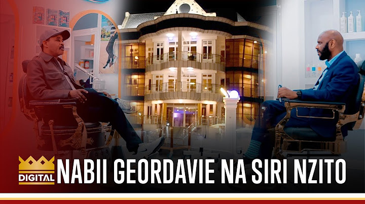 SIRI NZITO UTAJIRI WA NABII GEORDAVIE, KIKEKE AFIKA KWENYE JUMBA LAKE