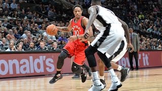 DeMar DeRozan at Spurs (03/01/2017) - 26 Pts, 12-21 FGM!