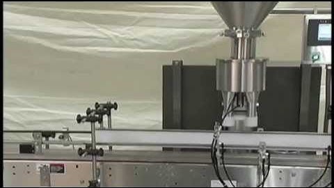 Auger Filling Machine by Spee-Dee: Model A3600 Auger Filler Deposits 4 At A Time