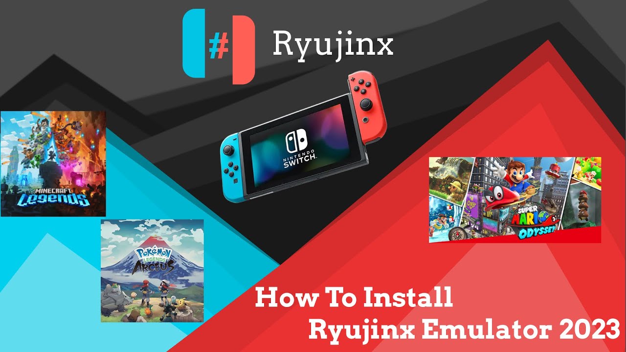 RYUJINX - EMULADOR DE NINTENDO SWITCH PARA PC! tutorial 