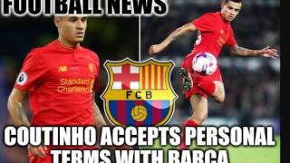 Football News - Coutinho Agrees Personal Terms with Barcelona