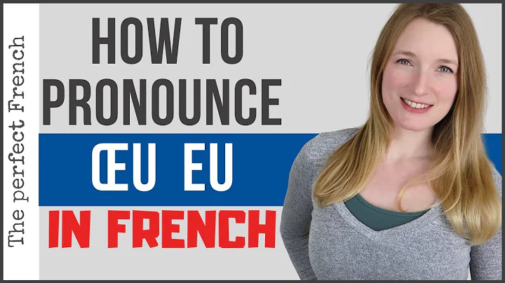 How to pronounce ŒU EU in French | French pronunciation | Learn French