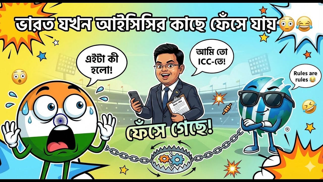 ভারত যখন আইসিসির কাছে ফেঁসে যায় 😂 | Jay Shah + ICC Fun Moment