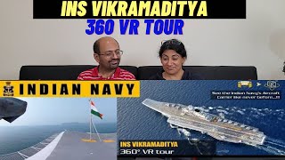 INS Vikramaditya | 360 VR Tour Of Entire Ship ?| Hindi | HD | Reaction !!