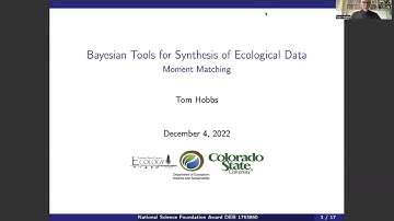 Bayesian synthesis of ecological data moment matching