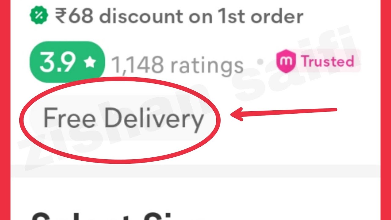 Meesho Fix Free Delivery Not Showing Problem - YouTube