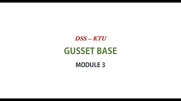Gusset base // module 3