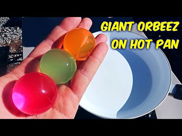 What Happen if You Drop Giant Orbeez On HOT PAN - Slow Motion, What Happen  if You Drop Giant Orbeez On HOT PAN - Slow Motion, By Taras Kul