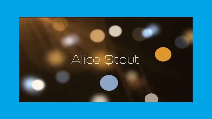 Alice Stout - appearance