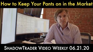 How to Keep Your Pants On In the Market | ShadowTrader Video 06.21.20