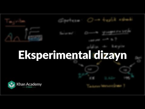 Video: Kvazi-eksperimental dizaynda müstəqil dəyişən?