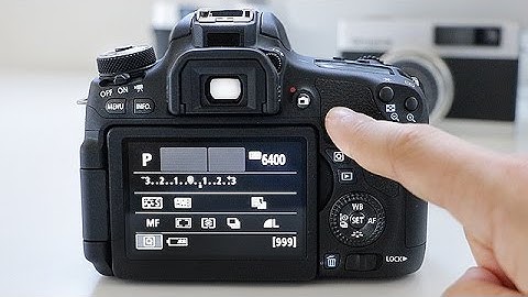 Canon T6i/T6s User Guide Training Tutorial: Basic Controls & Buttons