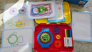 Unboxing and Demo of the Spirograph Jr.! 🥳 Easy Spiral Art Fun for Toddlers 🤔