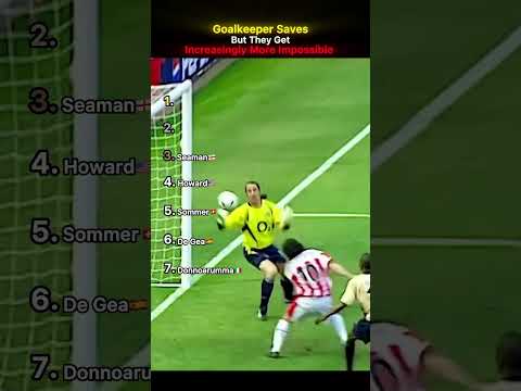 Goalkeeper Saves But They Get Increasingly More Impossible! Goalkeeper Saves But They Get Increasingly More Impossible! Thumbnail