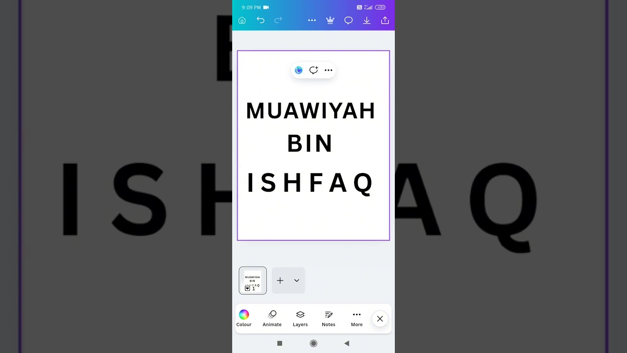 Canva custom animation 