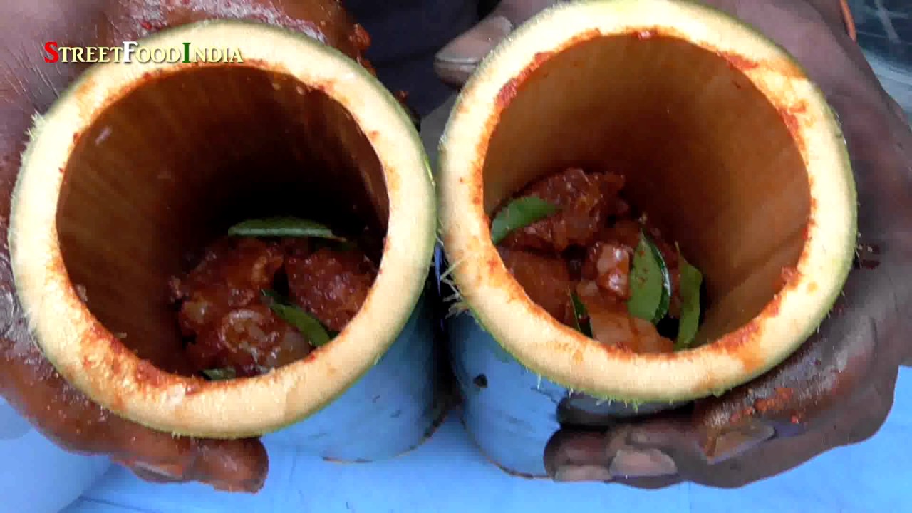 Oil Less Bamboo Chicken - HEALTHY BAMBOO CHICKEN | Street Food INDIA