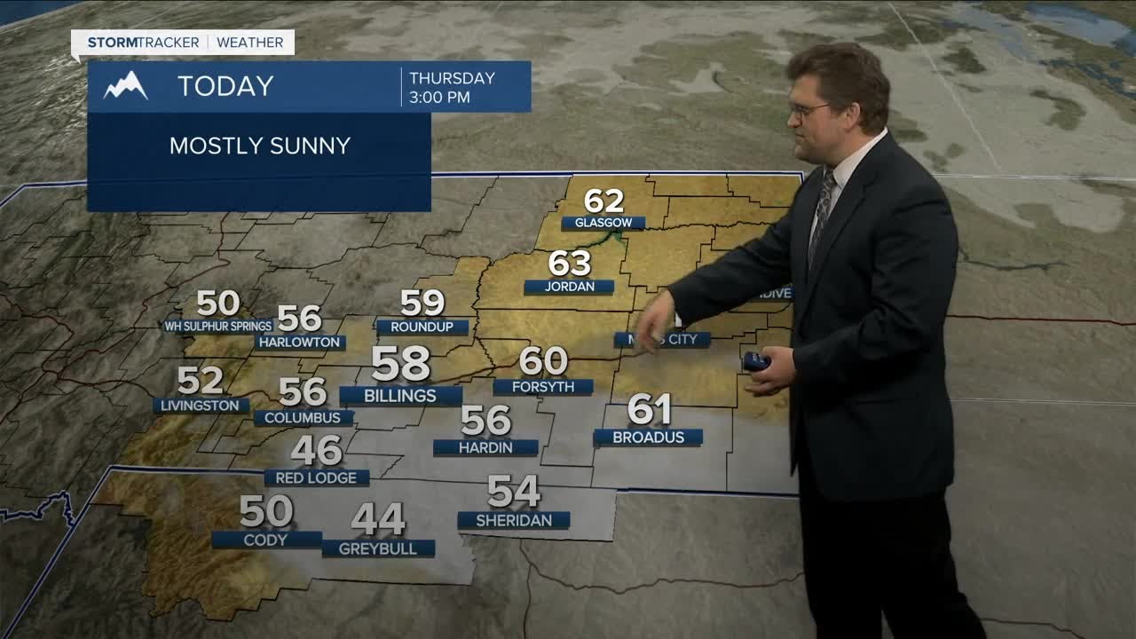 Q2 Billings Area Weather: A Mild and Mostly Sunny Thursday - YouTube