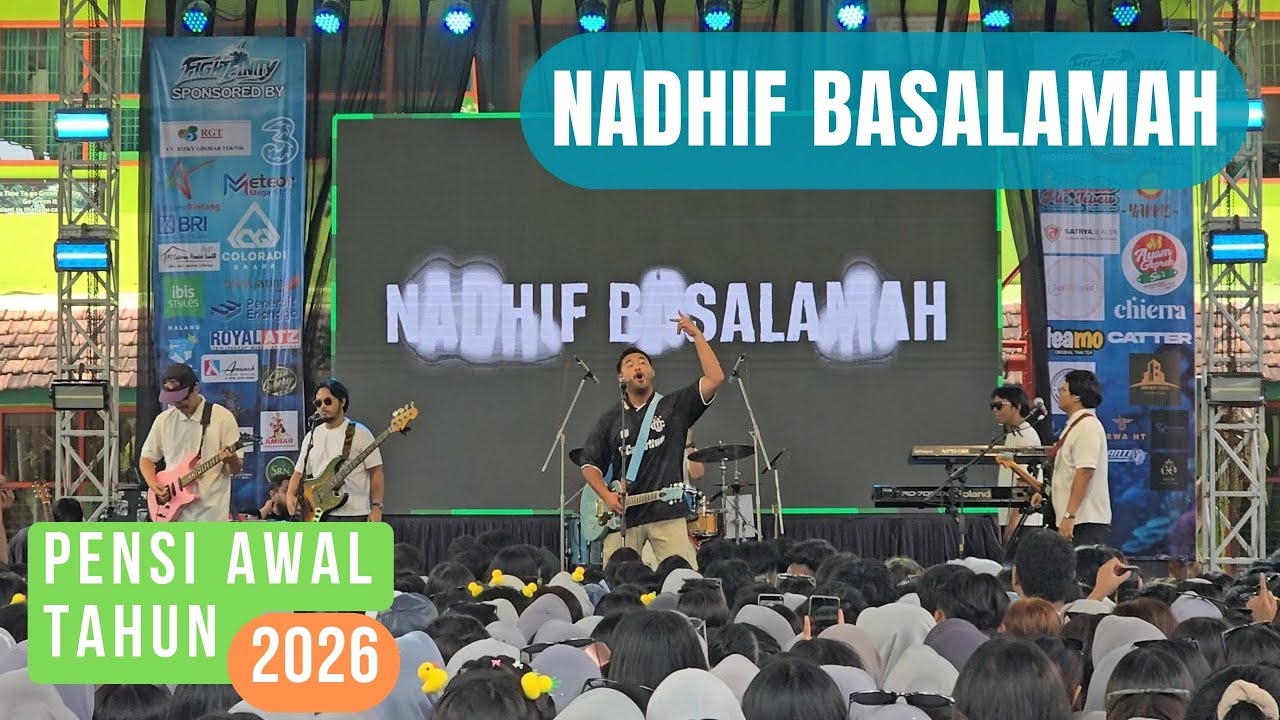 NADHIF BASALAMAH - Live Anniversary SMKN 1 TUREN 58 - YouTube