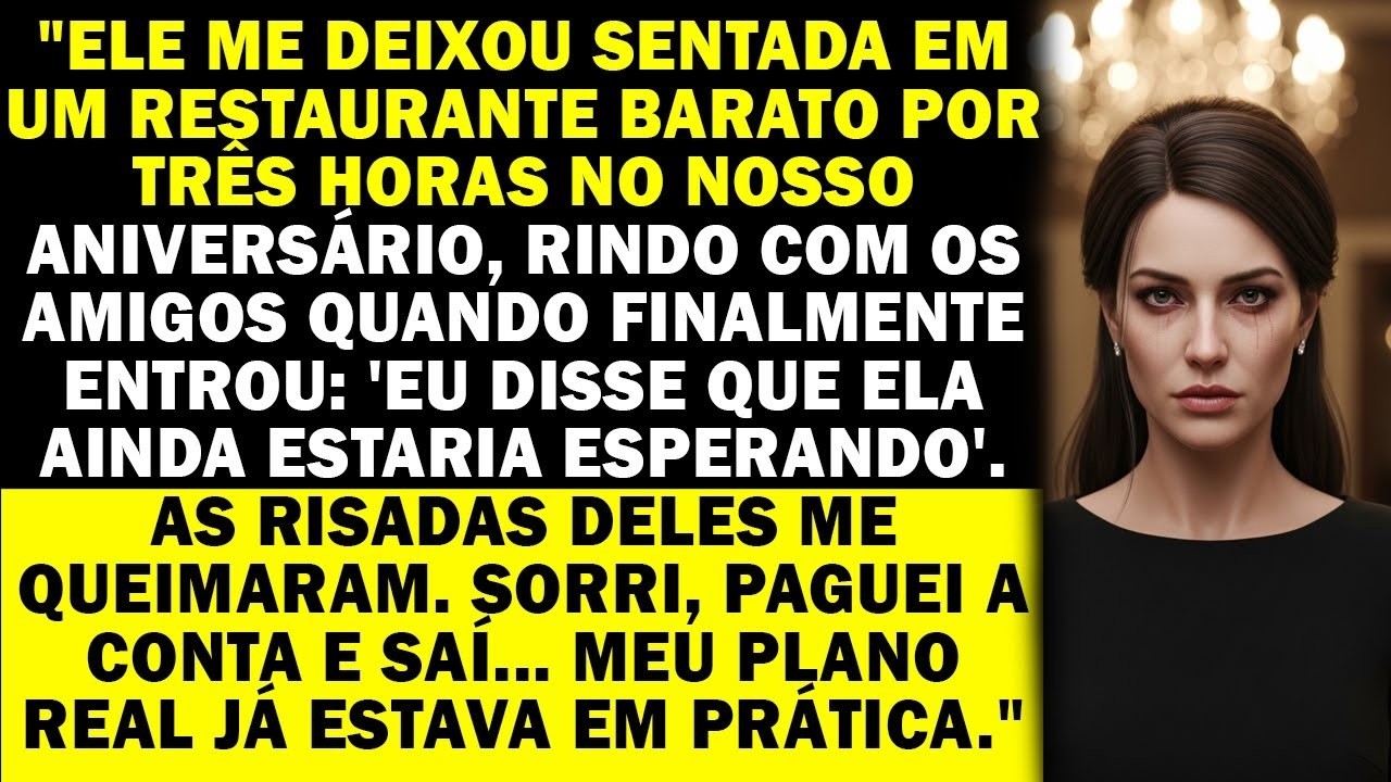 Esperamos 3 horas no nosso aniversário, mas o que aconteceu depois mudou tudo