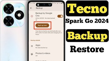 How to backup and restore data in Tecno Spark Go 2024 || Tecno Spark Go 2024 data backup aur restore