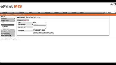Creating and managing pages