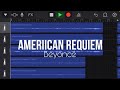 AMERIICAN REQUIEM Beyoncé Tutorial mp3