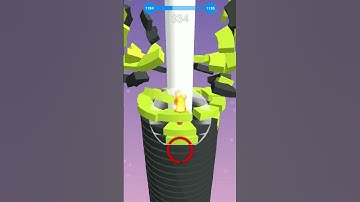 Stack ball 3d gameplay || Stack bounce 😍 #Shorts #stackball