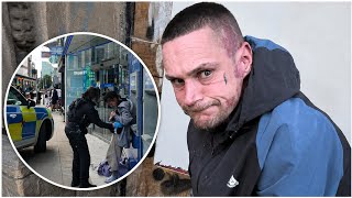 Manchester - STABBY CRACKY Gardens Strikes Again | Lurking & Menacing Cottagers