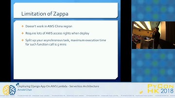 Deploying Django App On AWS Lambda – Serverless Architecture | PyCon HK 2018