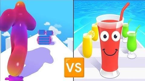 @bestandroidgames555 NOOB vs PRO vs HACKER vs GOD @BLU01 - Juice Run | Blob Runner 3D Gameplay