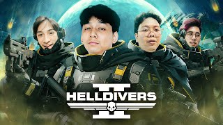 Pelatihan Xxgank Di Barak Alien  Helldiver 2