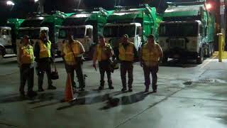 Transfer Station spacing and safety requirements