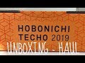 Hobonichi 2019 - Haul * Unboxing