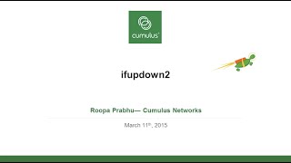 Webinar: ifupdown2