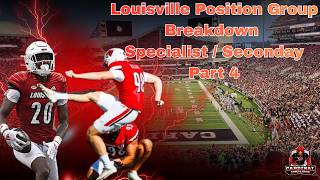 Louisville Football Roster Breakdown, Part 4 : Specialist / Secondary