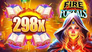 I GOT A 4 SCATTER RETRIGGER ON THIS FIRE PORTALS BONUS!! (Bonus Buys)