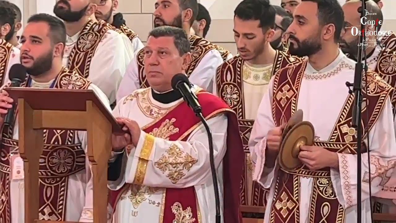 مزمور التوزيع - سبوت واحاد الصوم المقدس - المعلم ابراهيم عياد - خورس شمامسة باريس