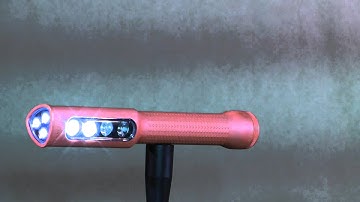 Intrinsically Safe LED Trouble Light w/ Hanging Hook - Spot & Flood - Rechargeable 18 Hour Runtime