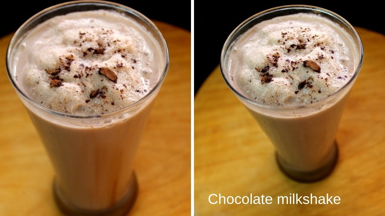 chocolate milkshake recipe - chocolate shake recipe -  Milkshake | Yummy Indian Kitchen