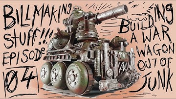 How To Make A WAR WAGON With Junk
