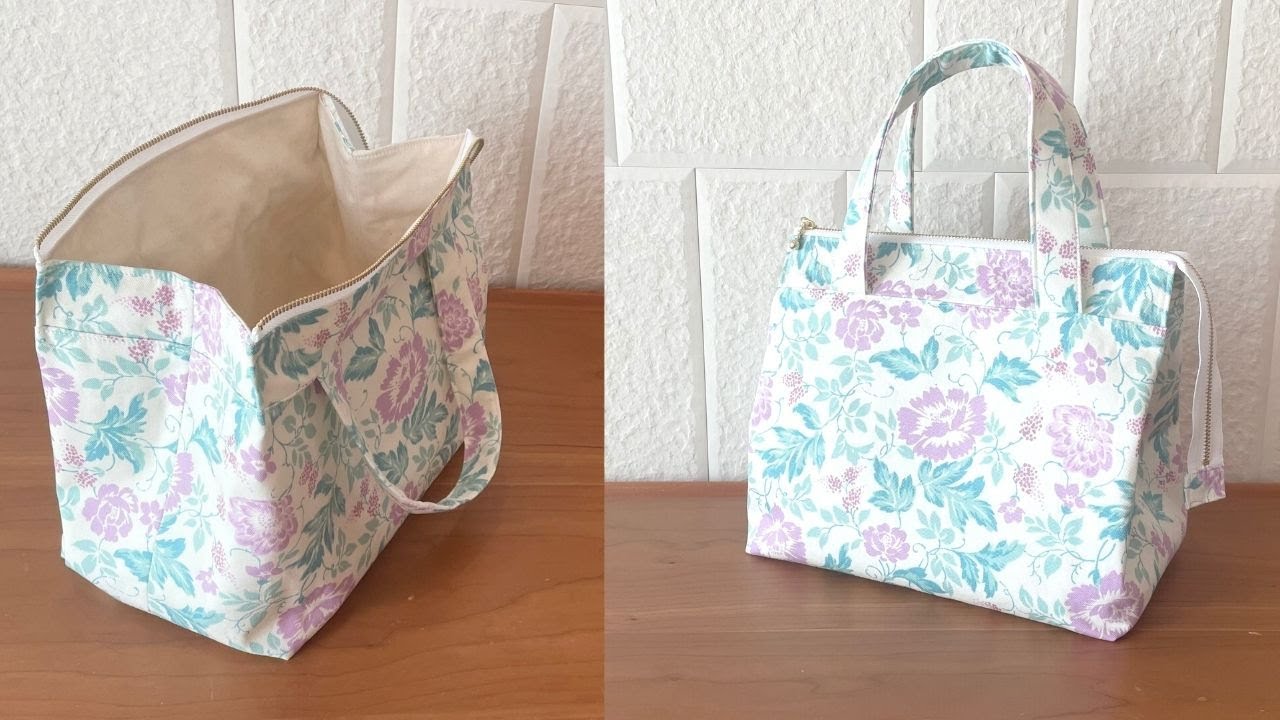 sewing トートバッグの作り方 DIY包 How to make a tote bag DIYbag