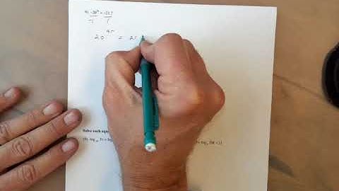 6 6 Solving Exponential and Logarithmic Equations