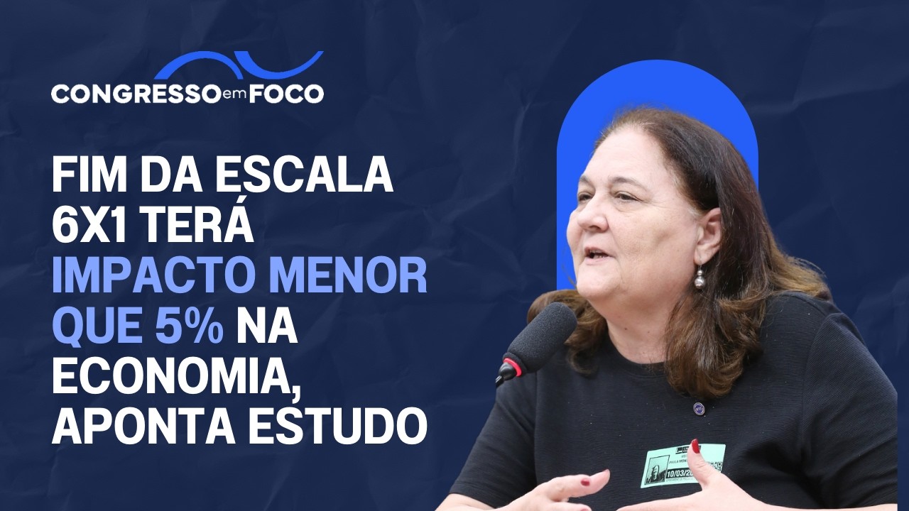 Fim da escala 6x1 terá impacto menor que 5% na economia, aponta estudo