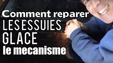 Comment réparer des essuie-glaces ?