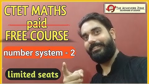 CTET MATHS 