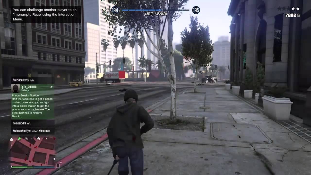 The Unexpected Explosion Gta V Online Youtube