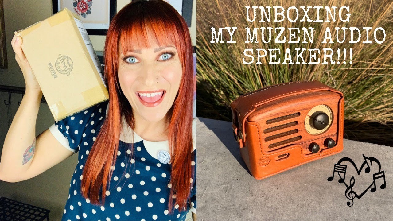 Unboxing My Muzen 1964 Blue Tooth Speaker!!! - YouTube