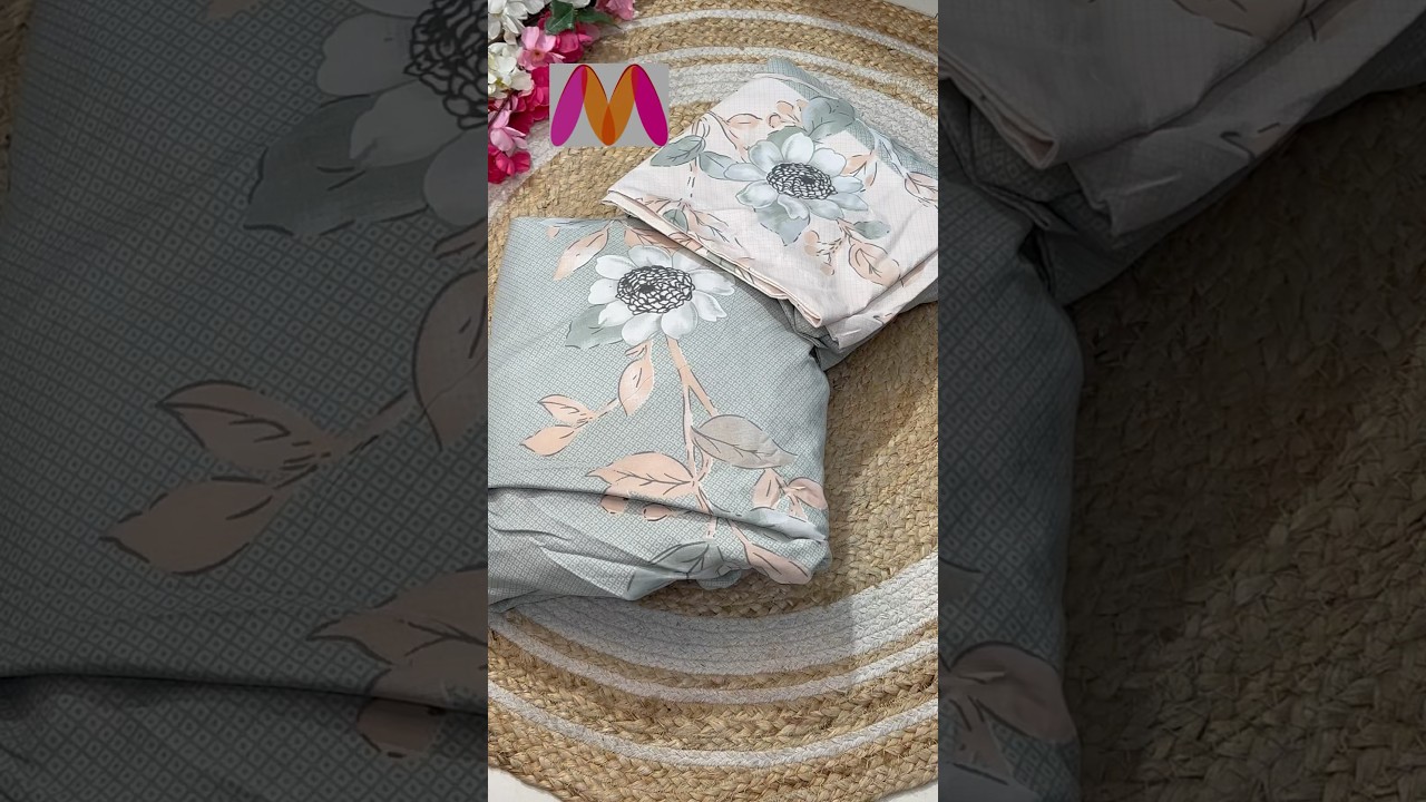 Floral fitted bedsheet🛍️ 